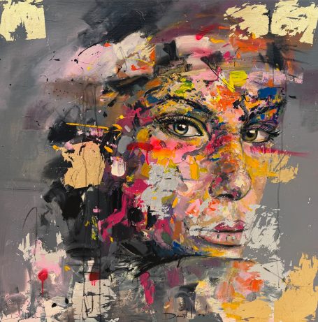 Human Woman-100x100cm 