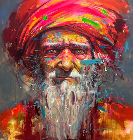 Human- 180x180cm