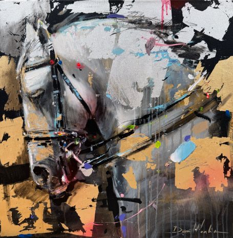Horse -3- 60x60cm 